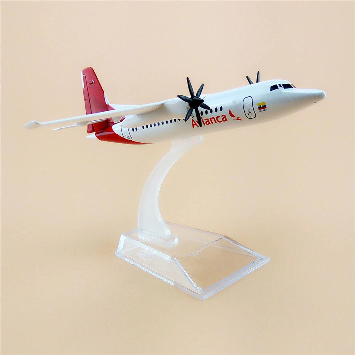 1:200 14cm Colombia Anca FOK F50 Airlines Plane Diecast Model Collection r
