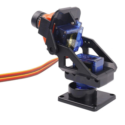 2pcs Servo With Arm Pan-Tilt 2-Axis Servo Gimbal for FPV Quadcopter Car Plane