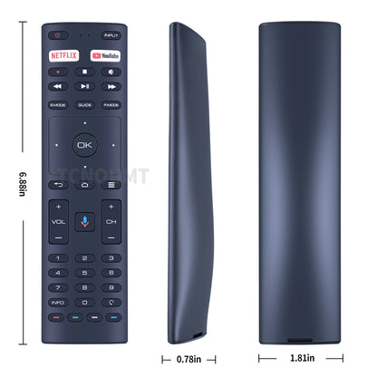 Voice Remote Control For JVC RM-C3363 ANAM Konka RM-C3329 Smart TV 40H33A 65U55A