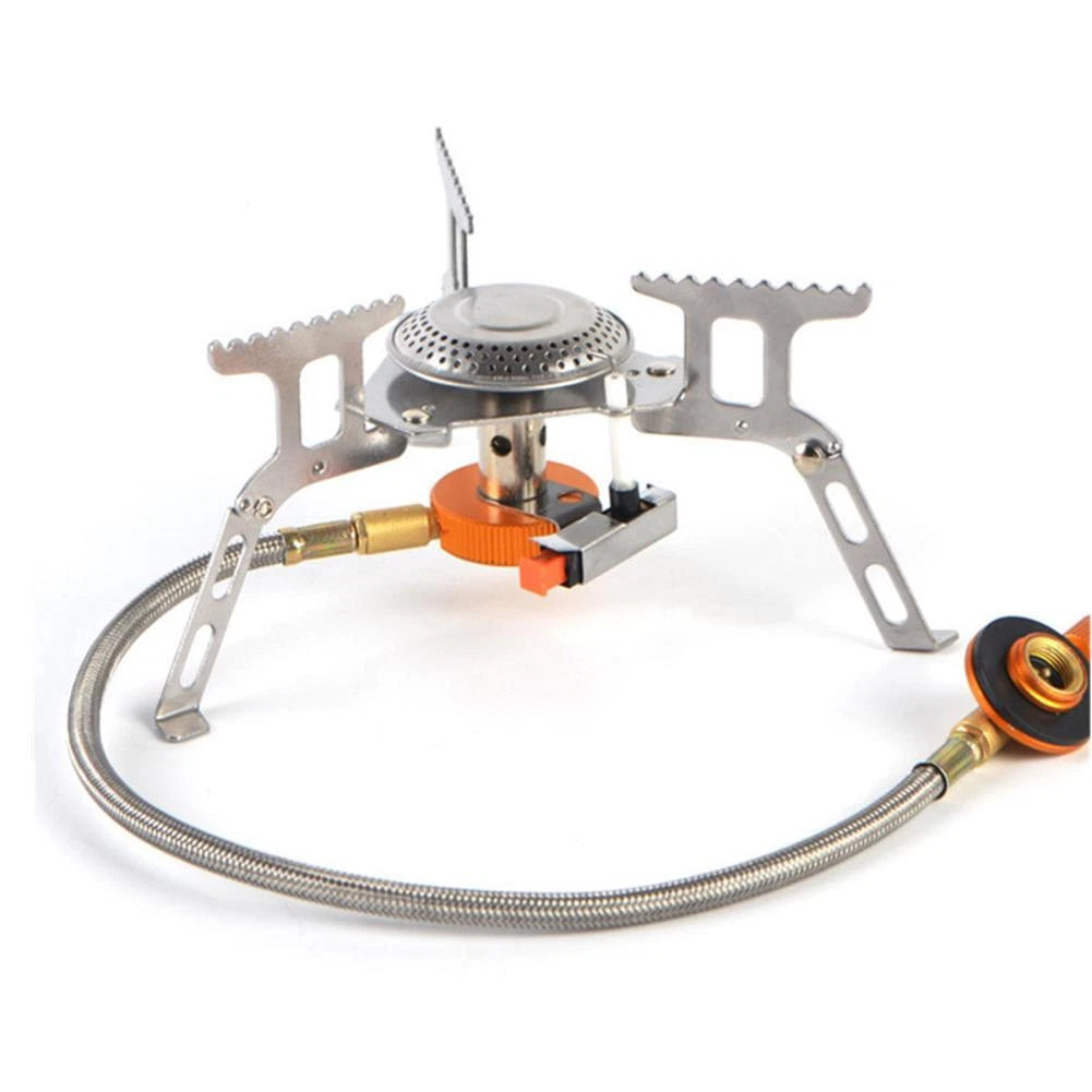 Portable 3500W Outdoor Picnic-Gas Burner Backpacking Camping Hiking Mini Stove