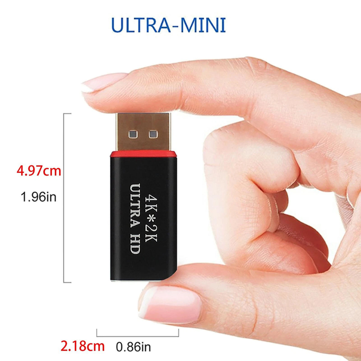 2* High Speed Active 4K DP Display Port To HDMI Adapter DisplayPort AV Adapter.