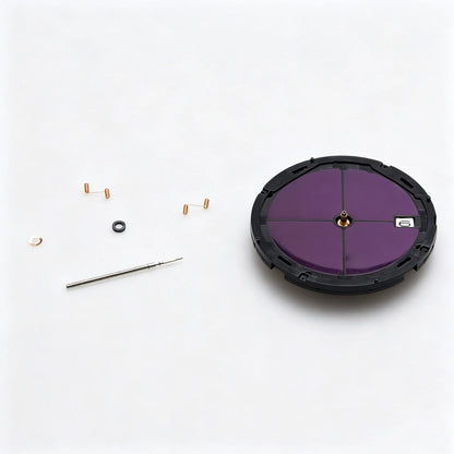 3-Hands Watch Movement Black Date Indicator At 3 Solar Movement For VS42A