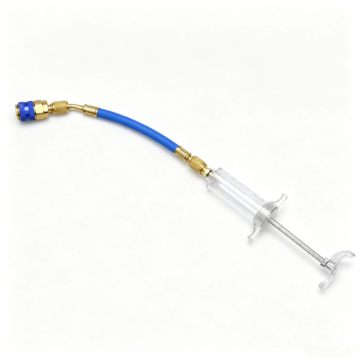 1PCS  Oil and Dye Injector Featuring a 1/4 inch female SAE connector