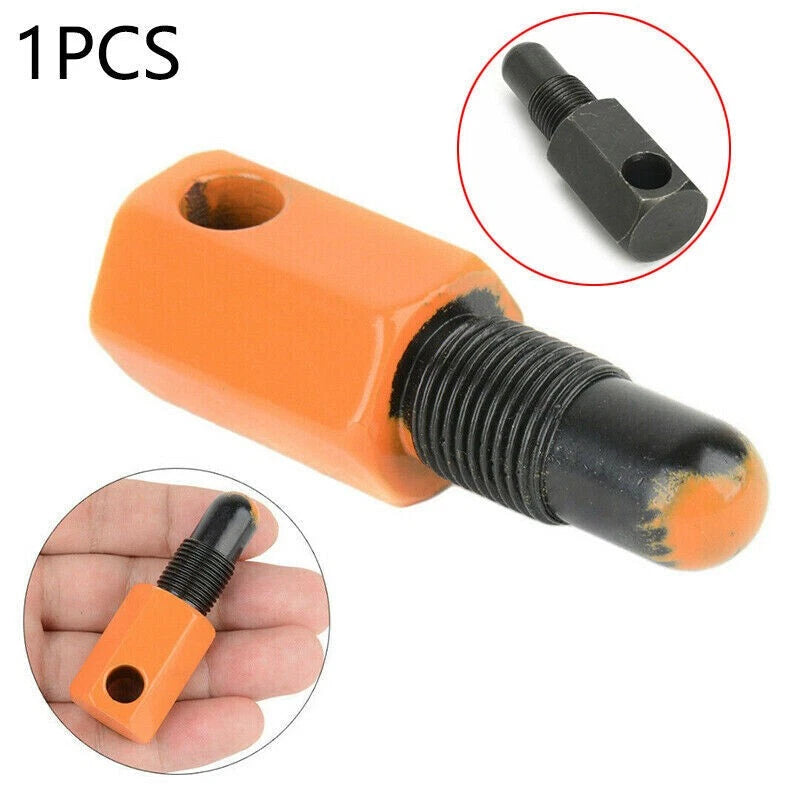 60mm Iron Chainsaw Piston Stop For 2-Stroke Chainsaw Clutch Flywheel Removal