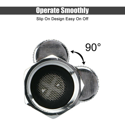 Heat-Resistance Flow Quick Control Shut-OFF Valve Water Saving Adapter