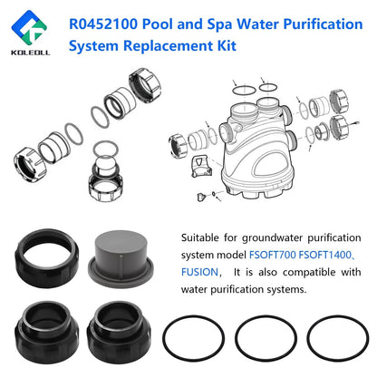 KOLEOLL R0452100 Universal Union Replacement Kit Black