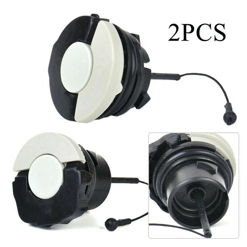 2pcs Durable Fuel Gas & Oil Filler Cap for Stihl Chainsaw MS260 MS381