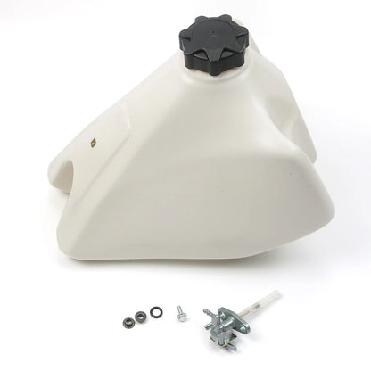 Plastic Fuel Tank Gas Cap White For HONDA XR200R 1985-2002