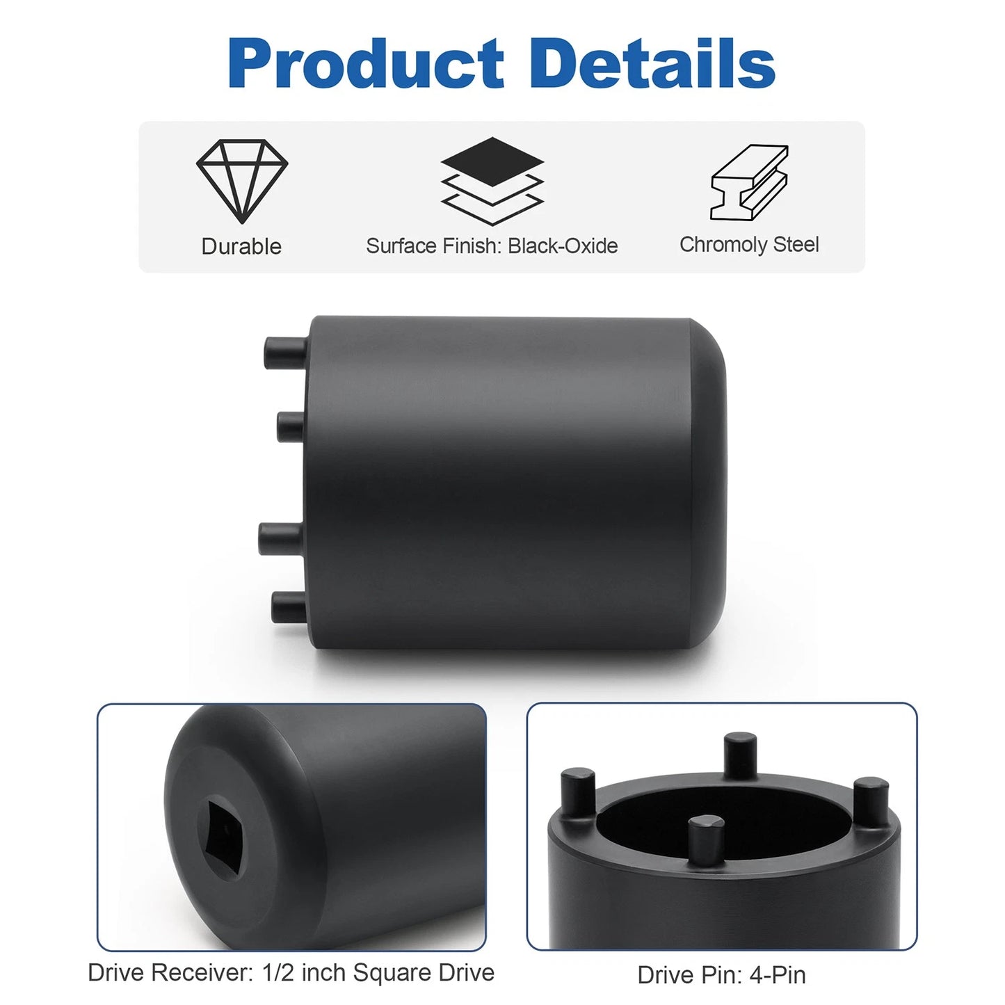 Wheel Axle Nut Socket Removal Tool For Suzuki Sidekick Geo Tracker Vitara