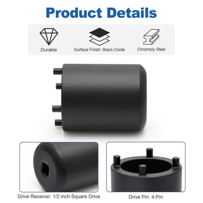Wheel Axle Nut Socket Removal Tool For Suzuki Sidekick Geo Tracker Vitara