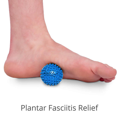 Body Back Foot Star® Massager Ball and Plantar Fasciitis Roller 2 Pack, Blue