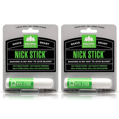 Pacific Shaving Company Nick Stick - A Shave Essential 0.25 Ounce (Pack of 2)