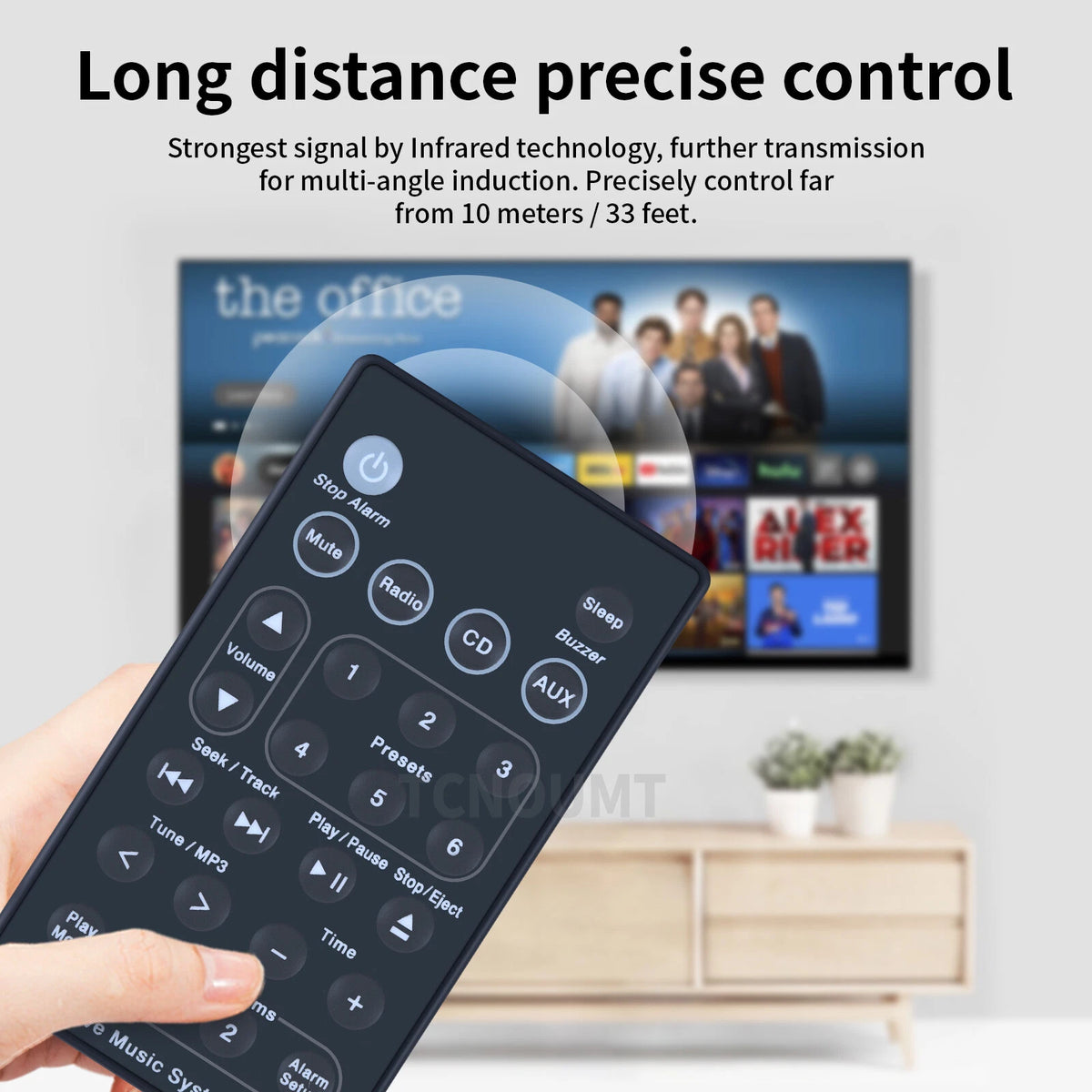 Replacement Remote Control For Bose Wave Musical System III AWRCC1 AWRCC2 AWRCC3