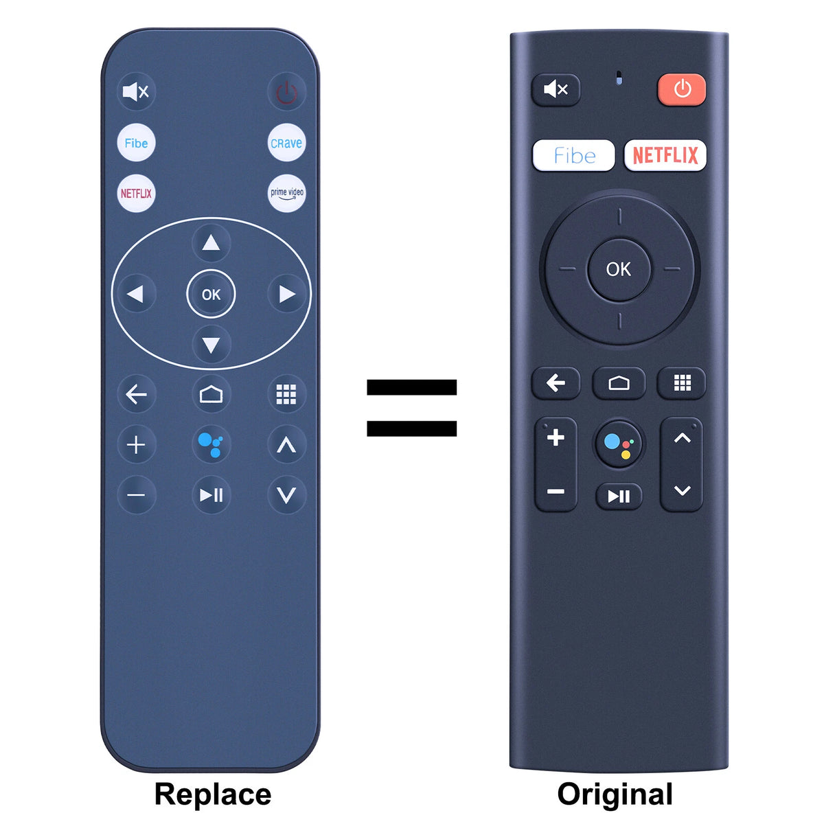 RC4261801/01R Replace Remote Control For Bell Streamer