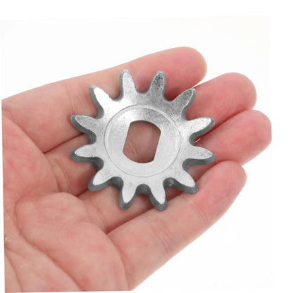 jojofuny Horizontal Hydraulic Jack Gear Repair Kit 4.50X4.50X0.40CM, Silver