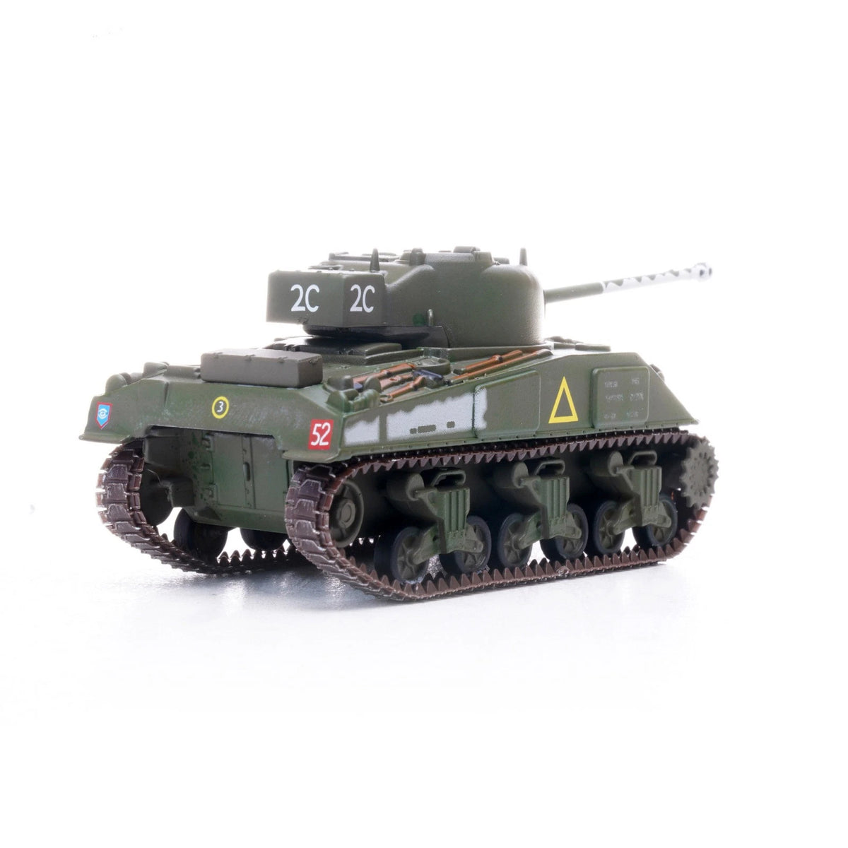 For Airfix 10cm Alloy 1/72 WWII Britain Sherman Firefly Tank Finished Model Gift