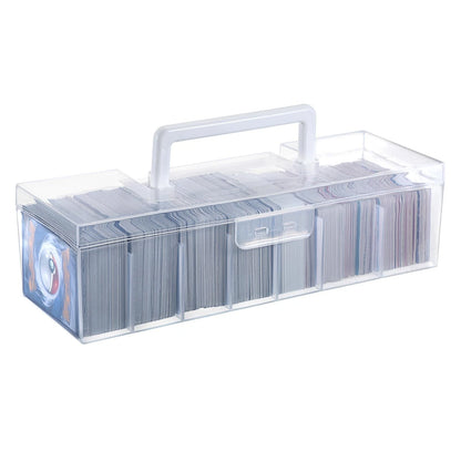 OwnMy 1PCS Plastic Trading Card Storage Box Clear Baseball 1PCS,