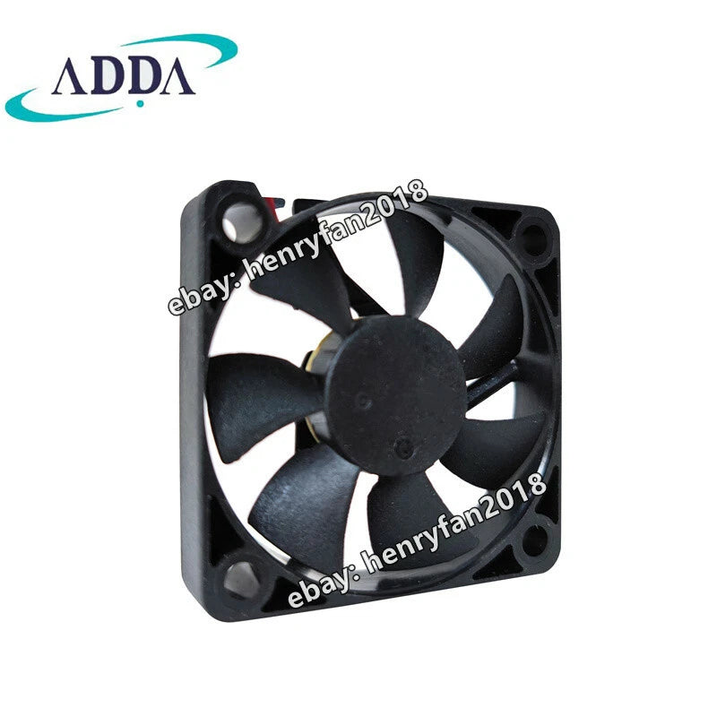 ADDA AD0524HB-G70 Axial Fan DC 24V 0.11A 50*50*10MM 2-wires Slient Cooling Fan