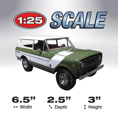 AMT 1977 International Harvester Scout II 1:25 Scale miniature, Clear,Yellow