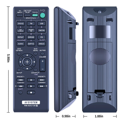 RM-ADU138 Remote Control For Sony AV System DAV-TZ140 DAVTZ140 HBD-TZ140