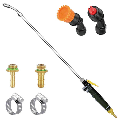 Stainless Steel Sprayer Wand 29 inches, 3 Nozzles 29 Inches