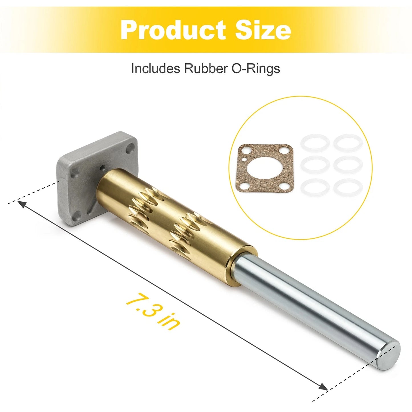 Brass Repair Kit for COATS Tire Changer Foot Pedal Valve Replaces 8183691 183691