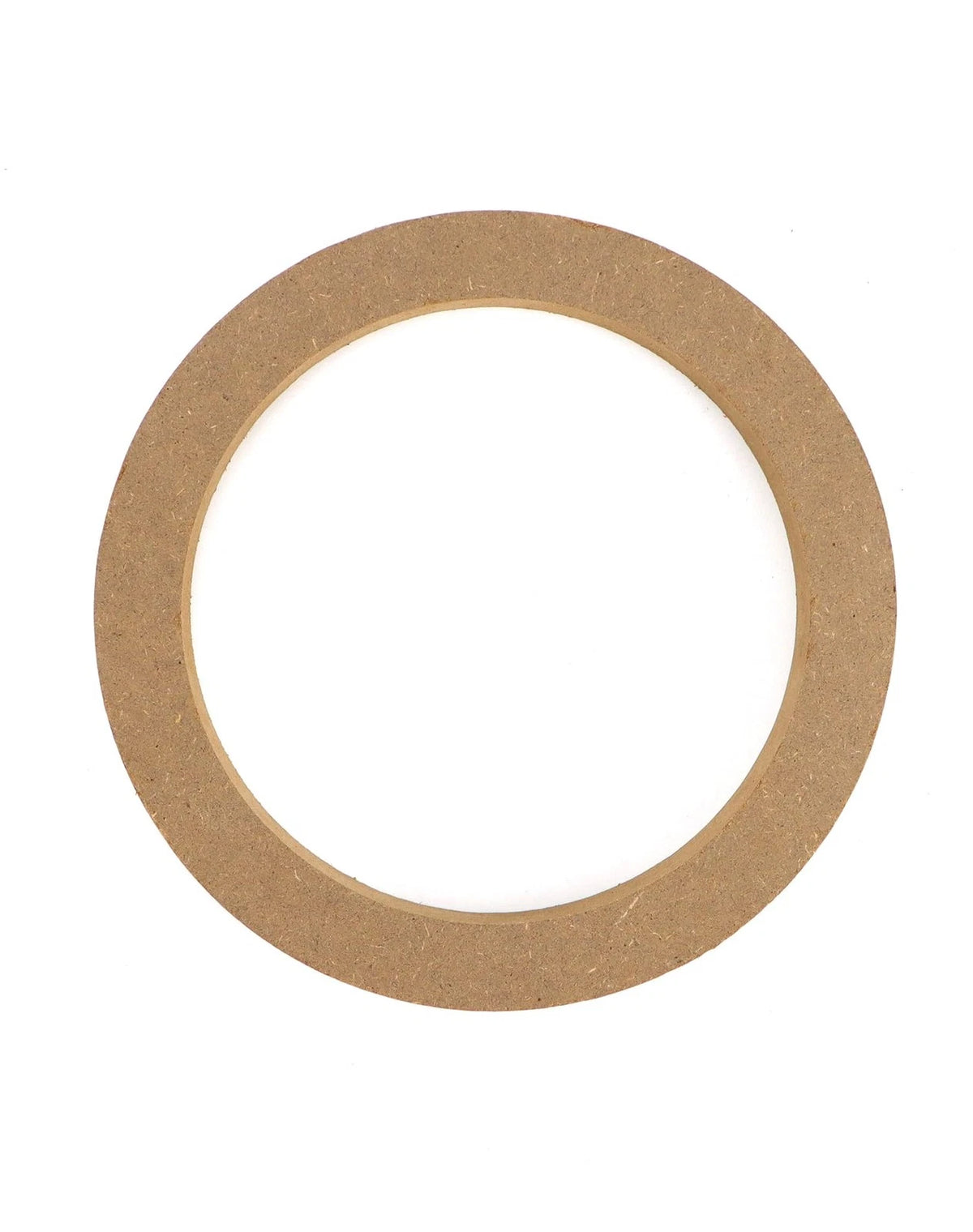 QWORK Wooden Speaker Spacer Rings, 8 Pcs 6.5" Car MDF Ring, 8 Pack