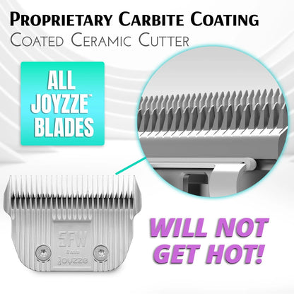 JOYZZE Raptor/Falcon Series A Wide Blade - Professional 7FW (3 mm), White