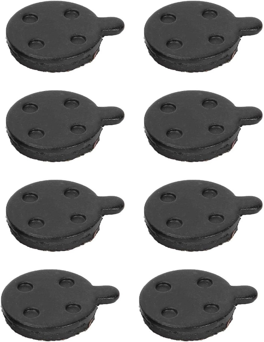 4 Pairs Brake Pads Electric Scooter Semi Metal Disc Rotor Black