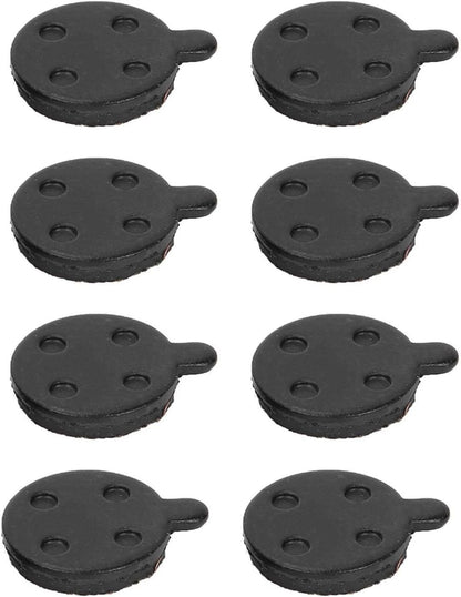 4 Pairs Brake Pads Electric Scooter Semi Metal Disc Rotor Black
