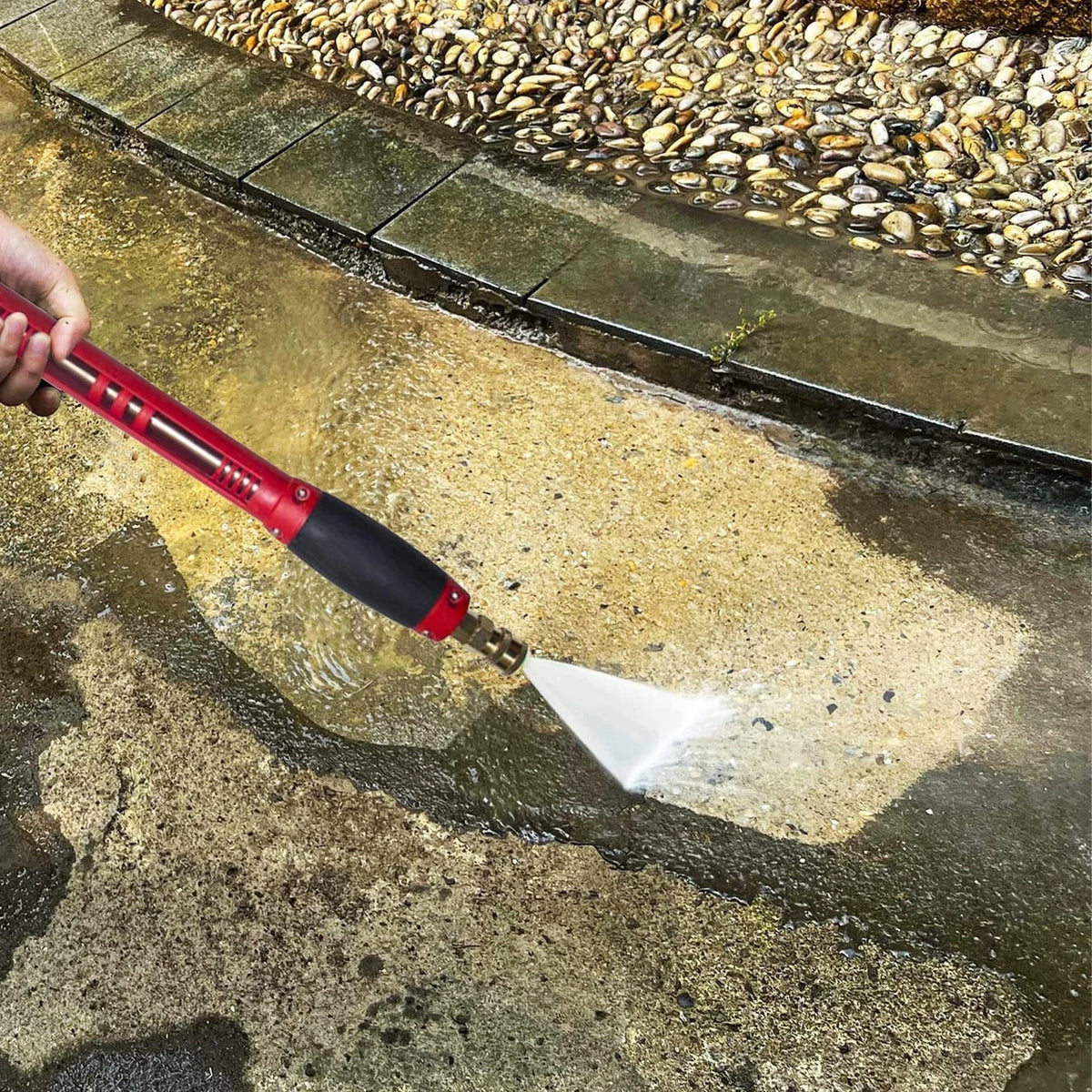 Hourleey Pressure Washer Gun, Red High Power Gun with Replacement