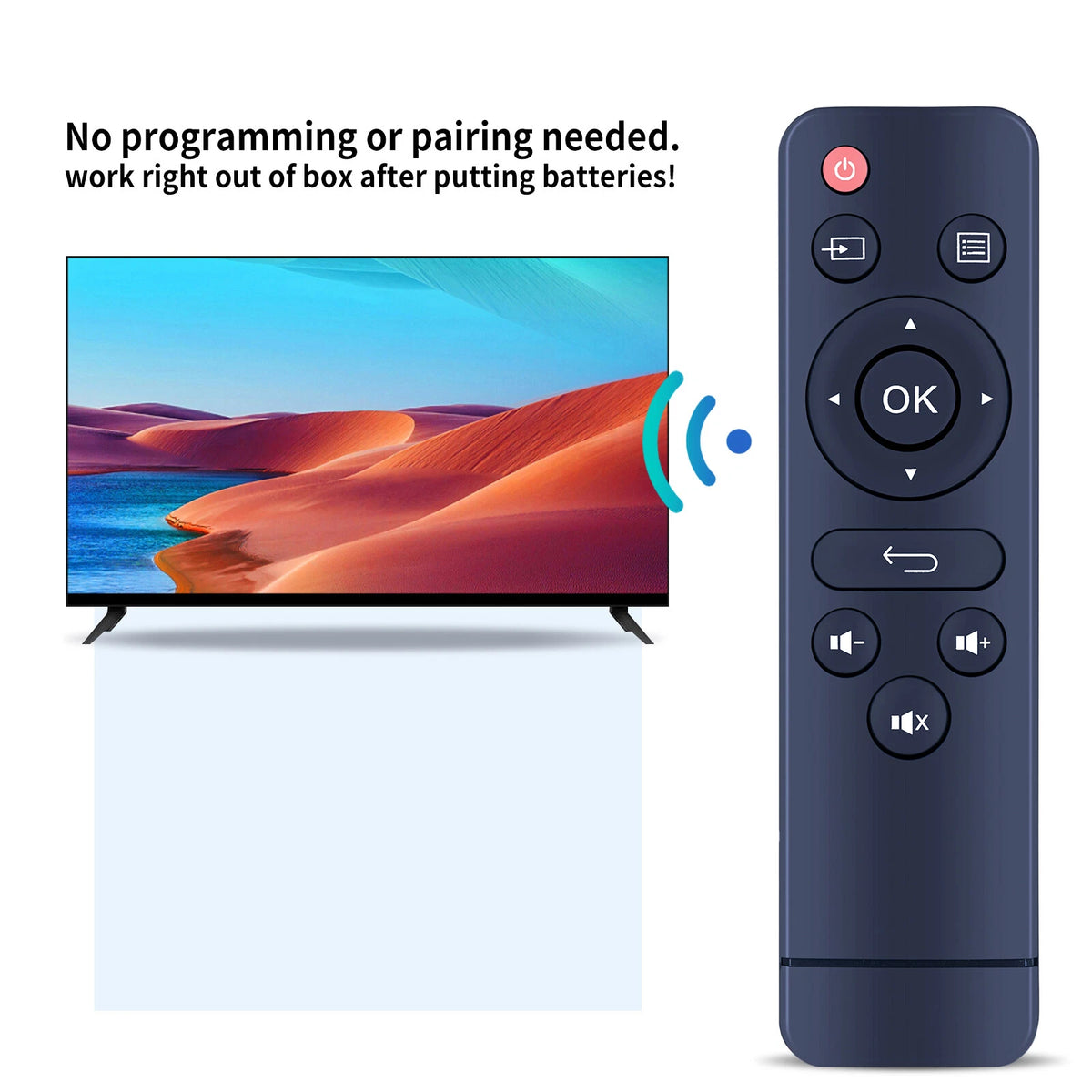 Remote Control For XuanPad Projector/ CLOKOWE Projector / CiBest Projector