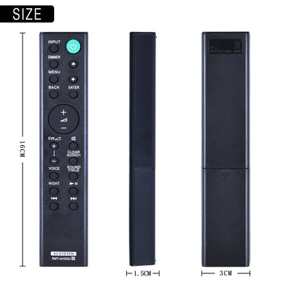 RMT-AH200U Remote Control For Sony Sound Bar HT-CT390 HT-RT3 SA-CT390 SA-WRT3