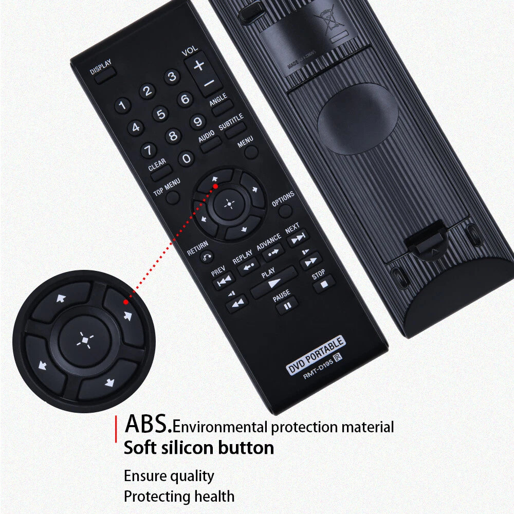 RMT-D195 Remote Control For Sony CD Player DVP-FX980 DVP-FX770 DVP-FX96