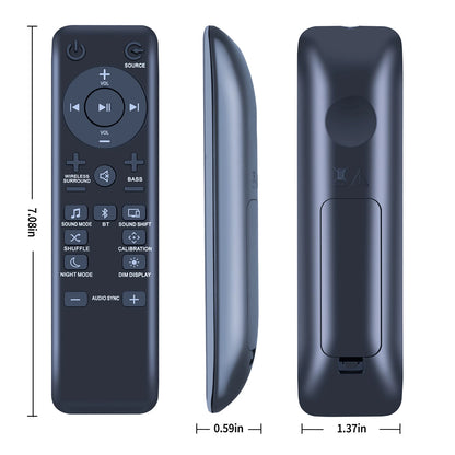 Replacement Remote Control For JBL BAR 2.1/3.1/5.1 Sound Bar