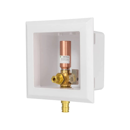 1 Piece EFIELD Ice Maker Box,1/2"PEX-A Expansion with Copper Arrestor