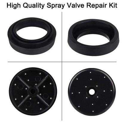 KWODE Pre-rinse Spray Valve Repair Kit for All Commercial Sink Sprayer Black