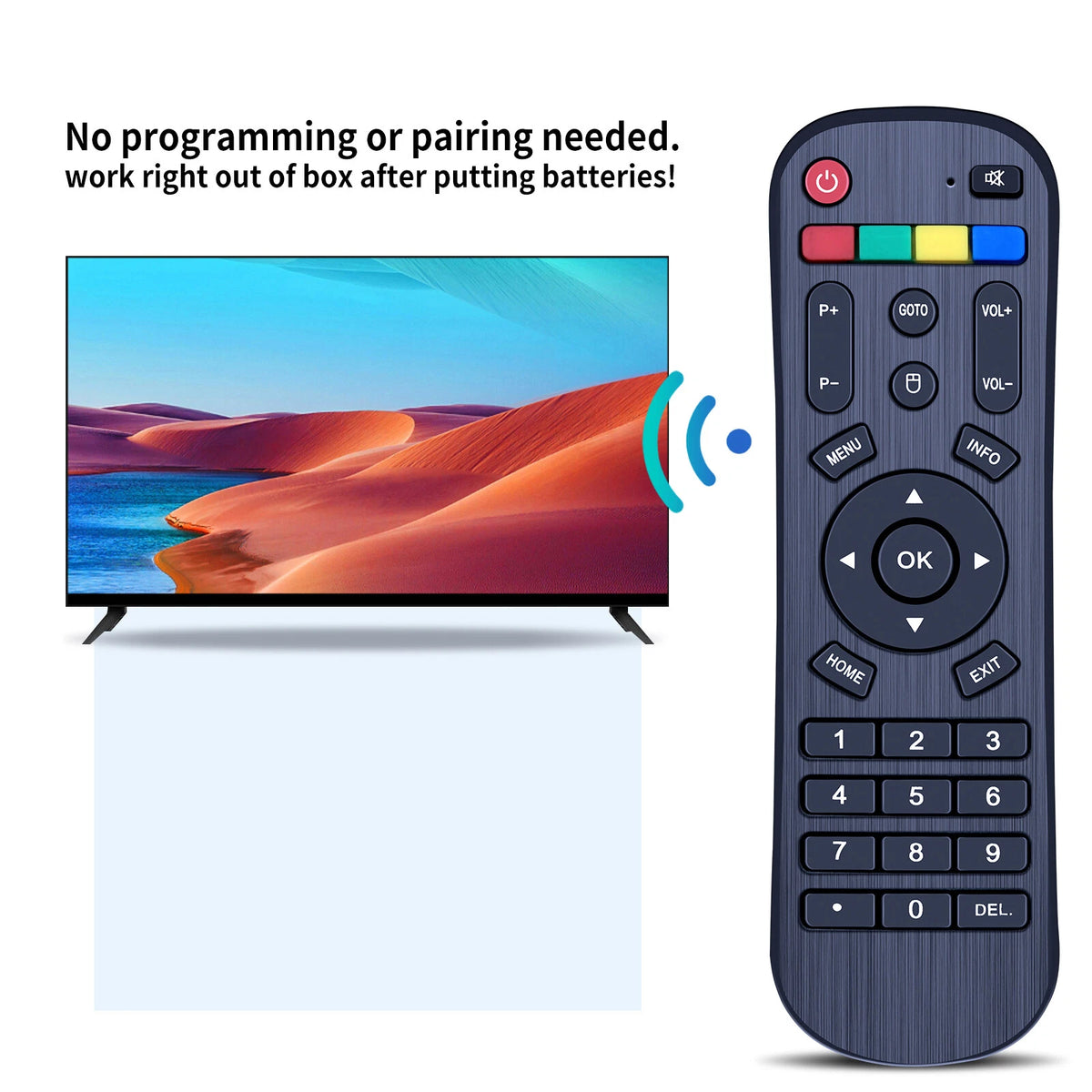 Remote Control For HTV A1 A2 A3 B7 and A3 Pro  Android TV BOX