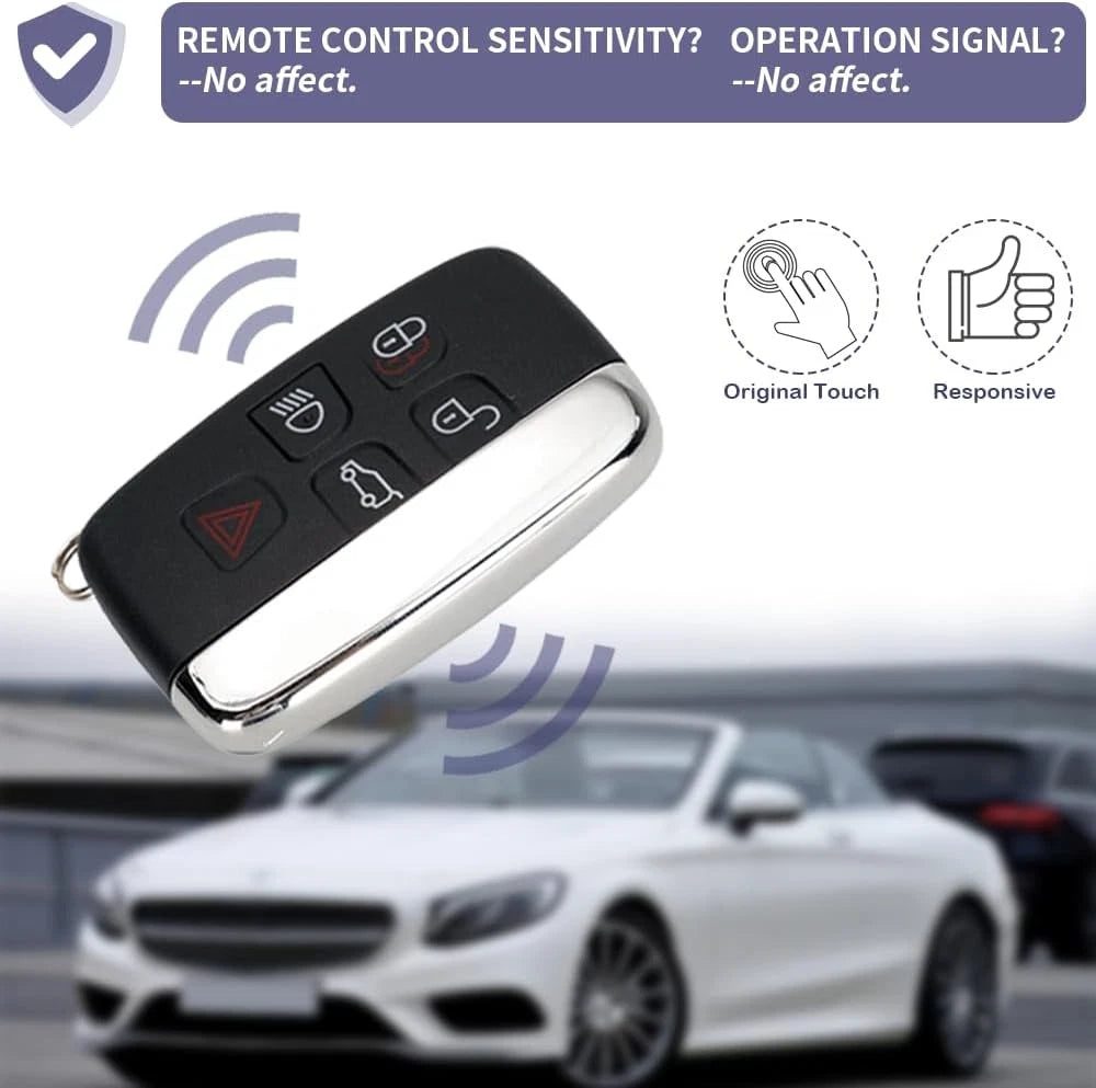 Key Fob Case for Range Rover Evouge Discovery Sport Velar Land LR2 LR4...