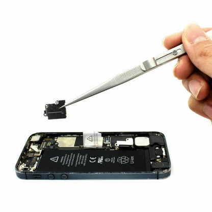 STONE TWEEZERS LOCKING JEWELRY TWEEZER SLIDE LOCK FINE TIP ELECTRONIC SLOT LOCK