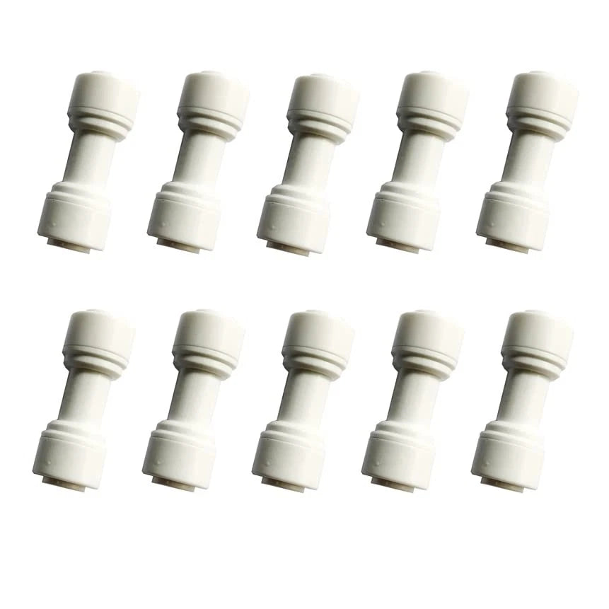 YZMSZ Food-Grade Quick Connector Push-In Tube 0.3125 inch, White