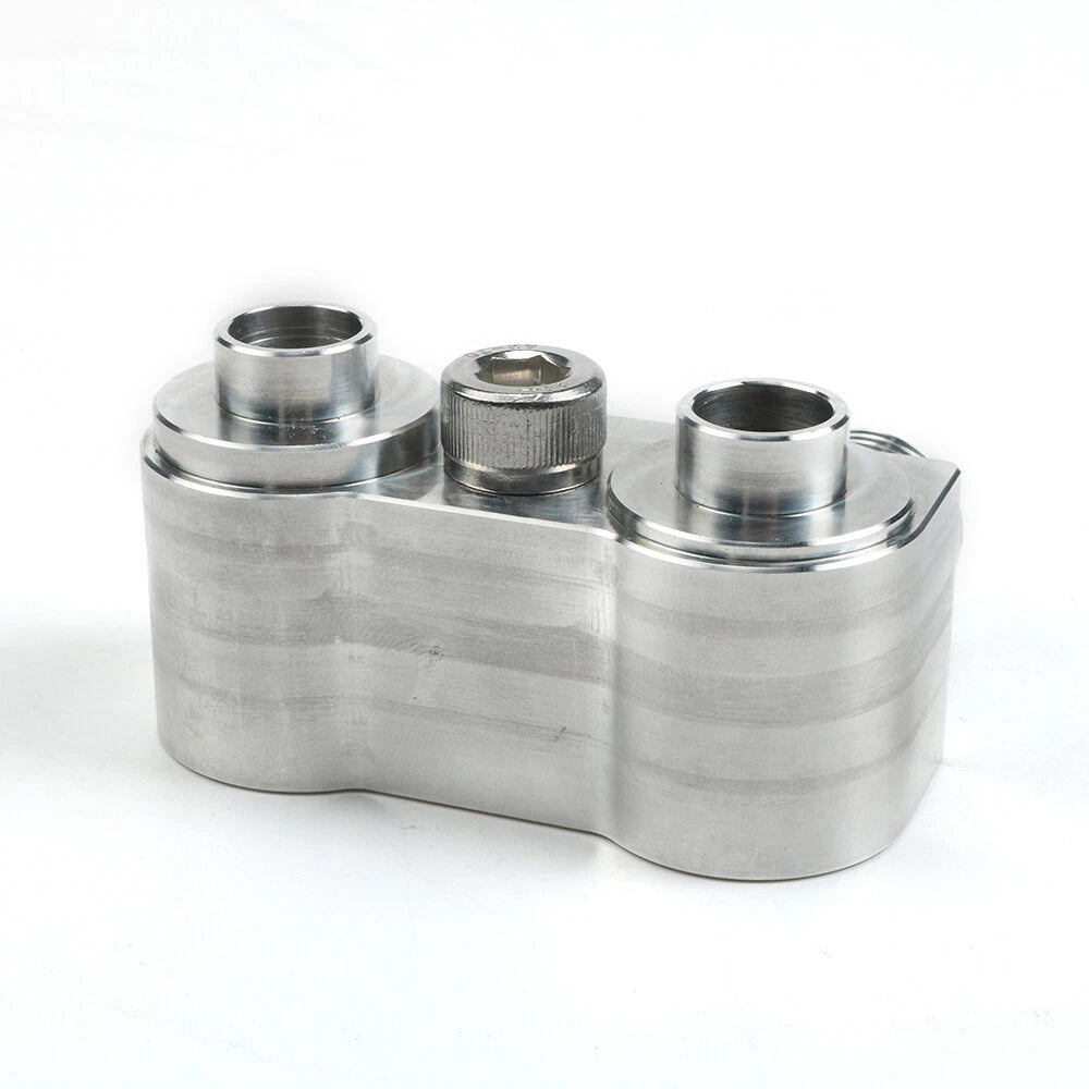 Adapter fitting CNC Machined For LSX LS1 Swap  AC Compressor
