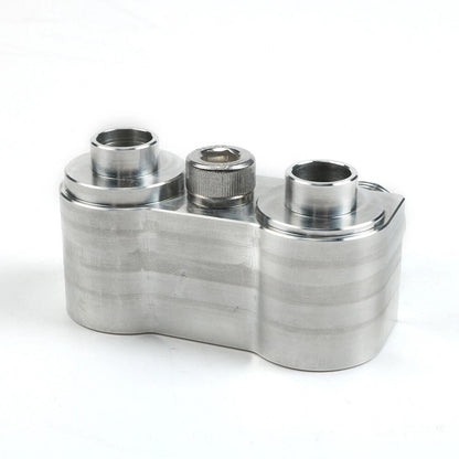 Adapter fitting CNC Machined For LSX LS1 Swap  AC Compressor