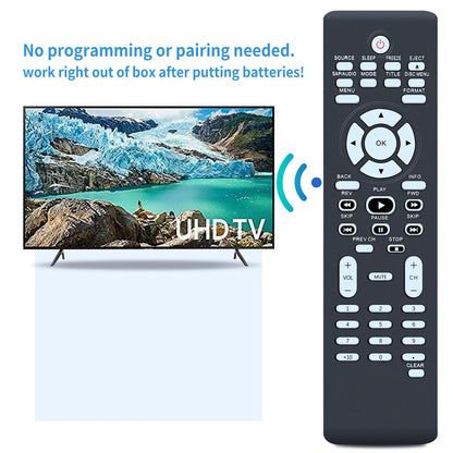 NF801UD Replace Remote For Magnavox TV/DVD 19MD301B/F7 19MD311B/F7 19MD350B/F7