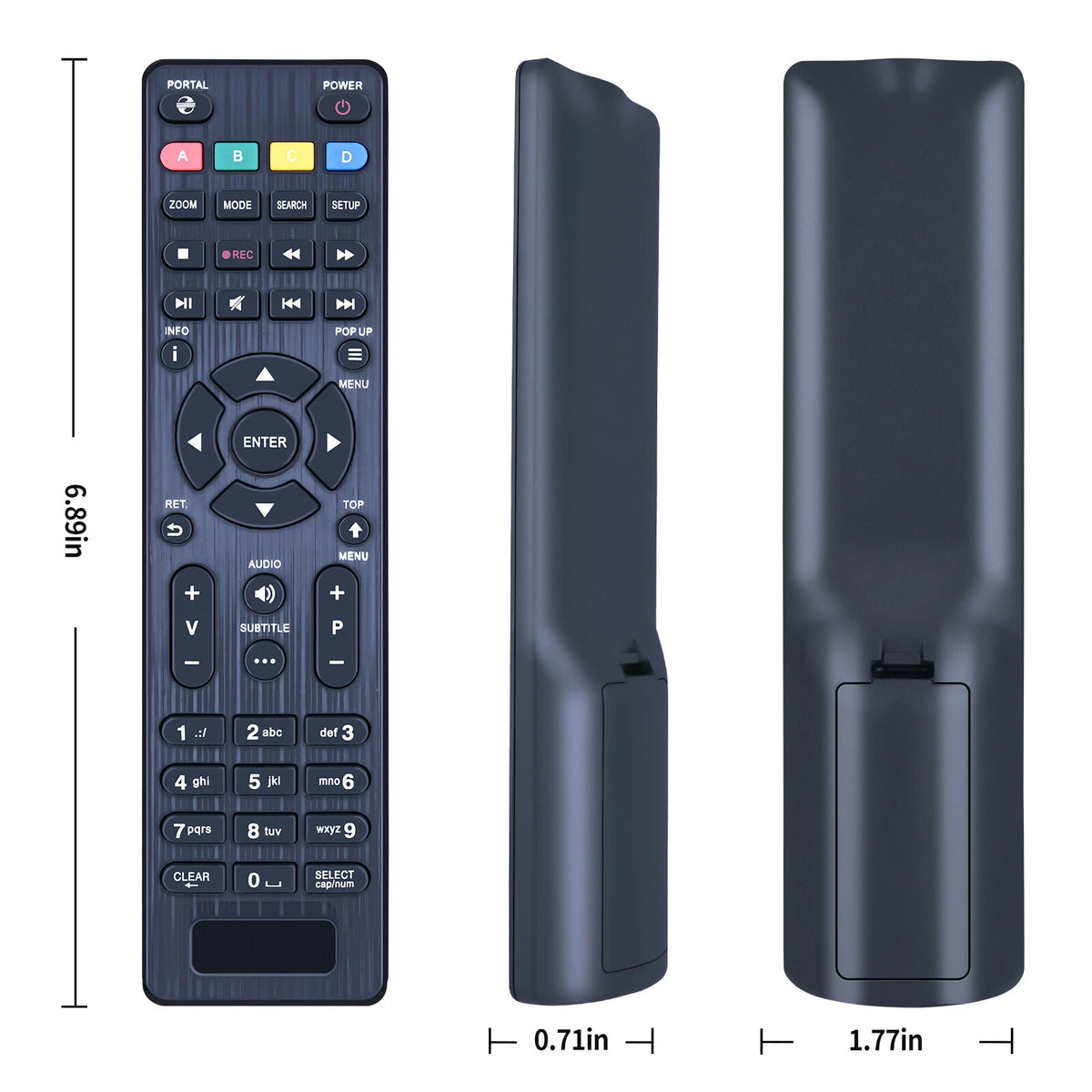Replacement Remote Control For DUNE HD Box TV-303 Katina TV/Polsky TV