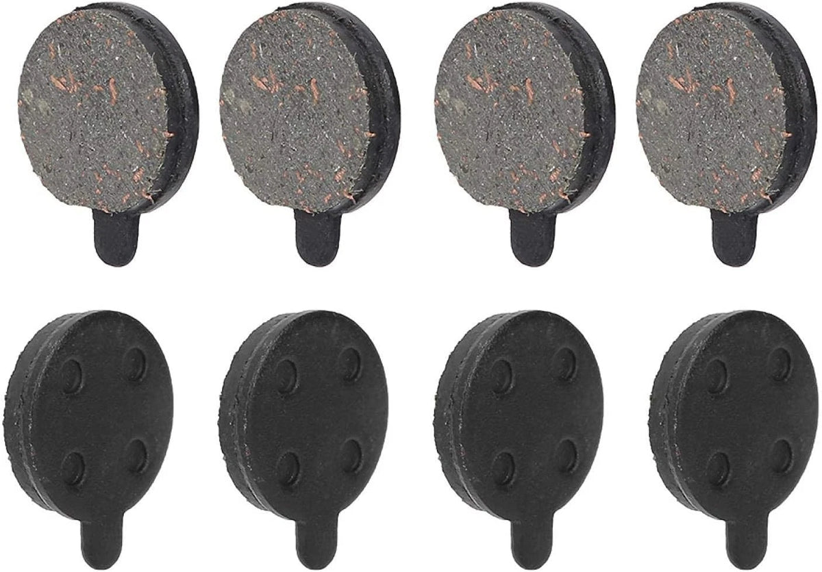 4 Pairs Brake Pads Electric Scooter Semi Metal Disc Rotor Black