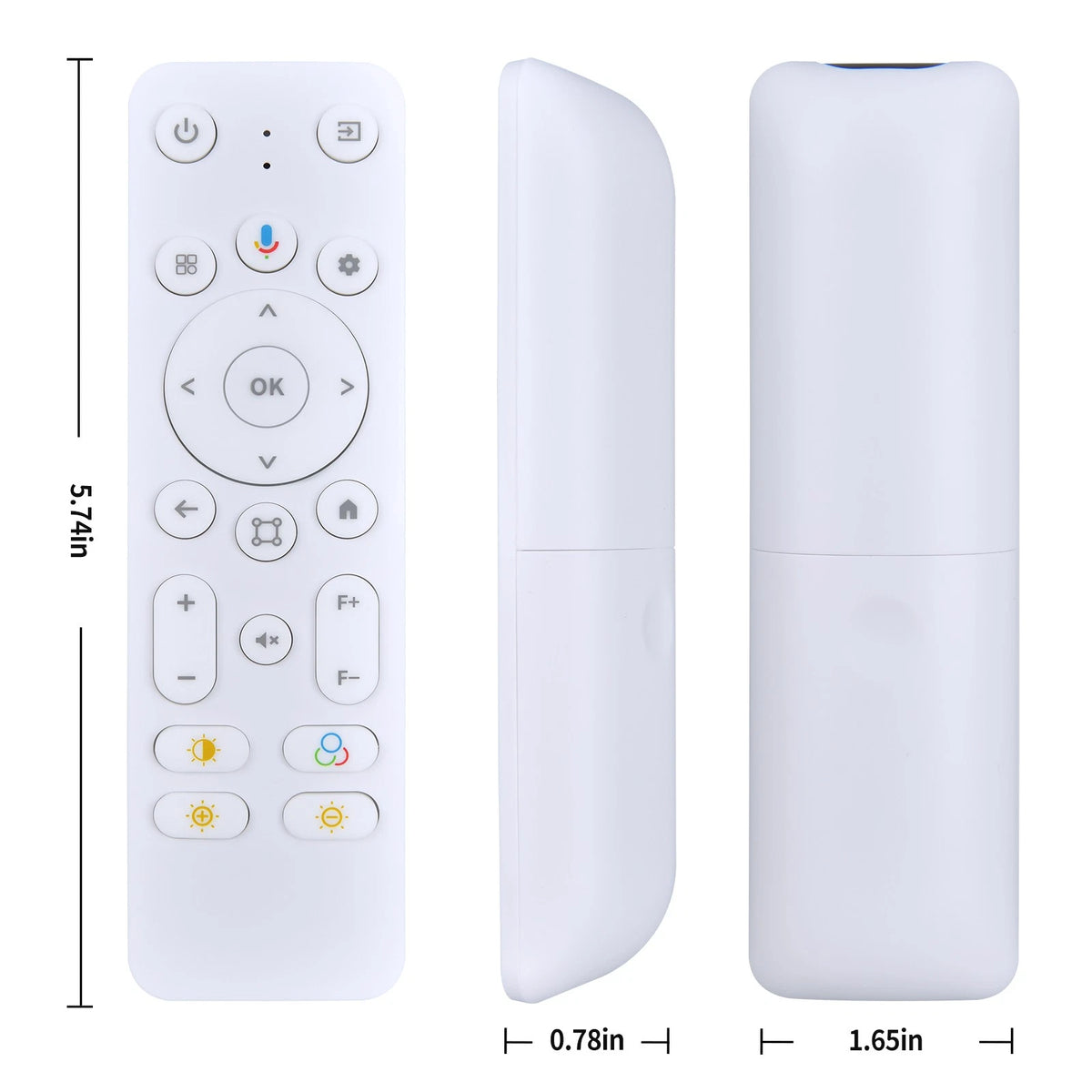 For ETOE Starfish Plus Google TV 1080P Projector Remote Control with Voice