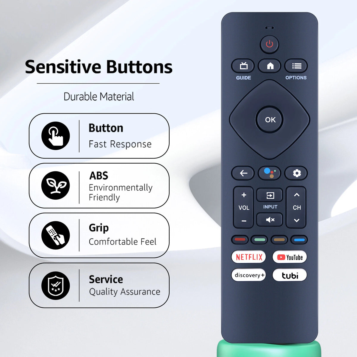 Remote Control For Philips TV 43PUL7672/F7 50PUL7552/F7 50PUL7672/F7 55PUL7672/F