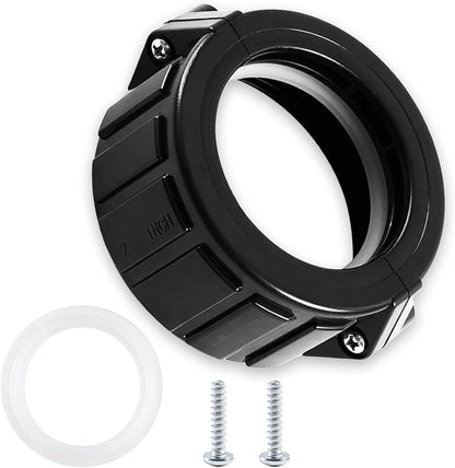 Spa Hot Tub Heater Split Nut Unions with Screws and Gasket,...