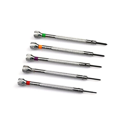 13Pack Metal 0.6-2mm Slotted 1.2-2mm Cross Screwdriver Watchmaker Repair Tool